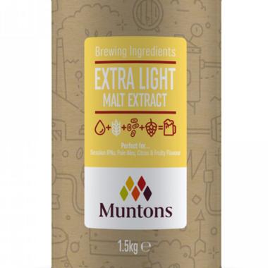 Malt extract liquid Muntons extra light 1.5 kg